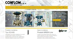 Desktop Screenshot of conflow.it